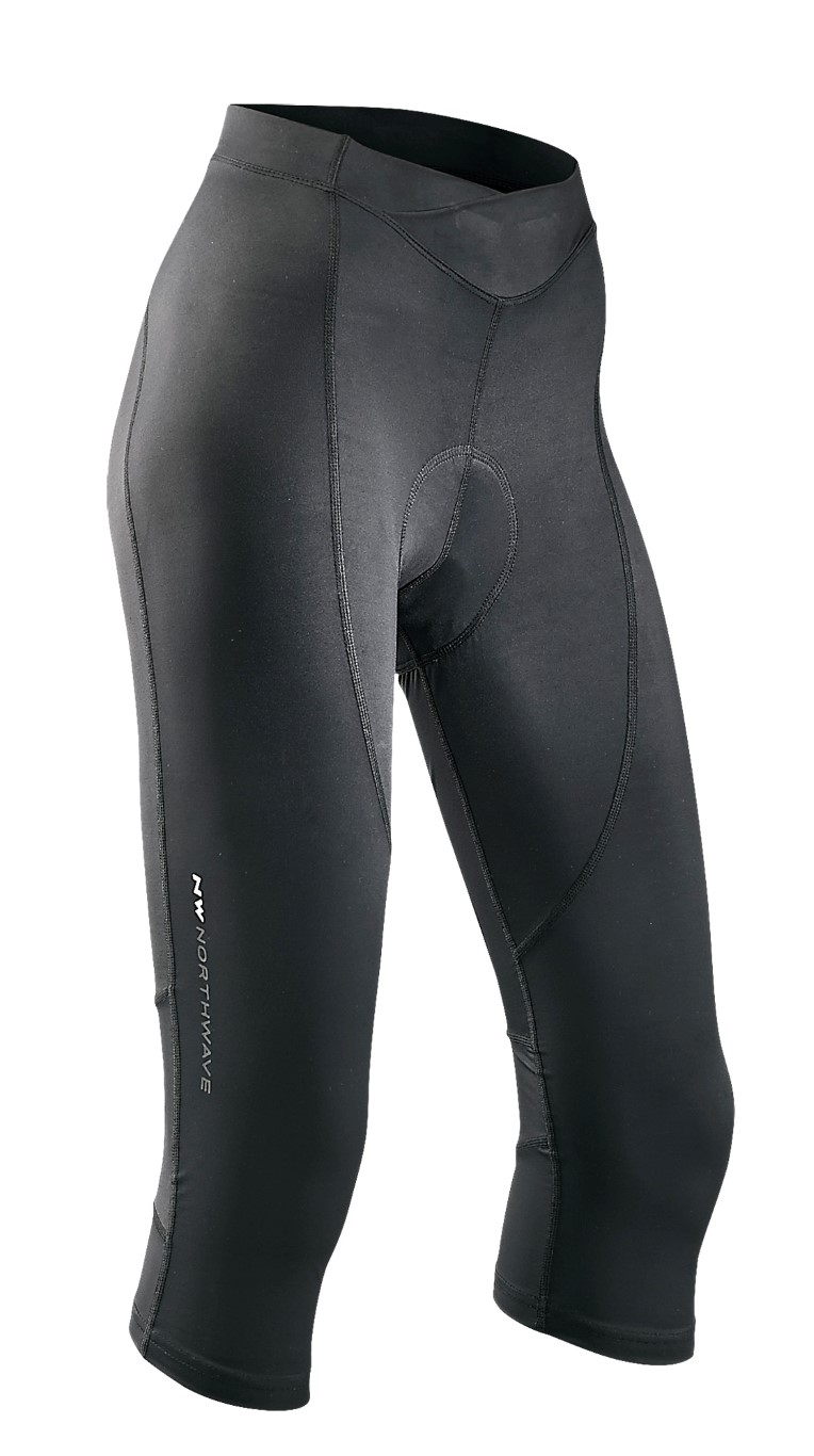 Pantaloni Lunghi Donna Ciclismo Northwave Crystal 2 Knickers BLACK