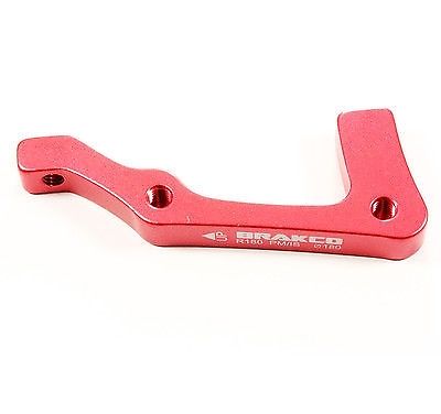 Adattatore Pinza Freno Rear 180  ROSSO