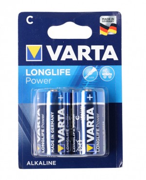 Batteria Varta Longlife Power Baby LR14 - 2 pezzi, alcaline, 1,5V, MN1400