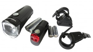 Batterie luci LED Trelock I-Go Sport - LS 350/LS 710 Set nero+ Batterie