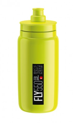 Borraccia Elite Fly - 550ml, giallo fluo/nero