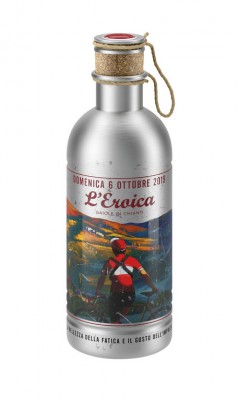 Borraccia Elite L'Eroica - 600ml, alluminio, 6 Ottobre 2019