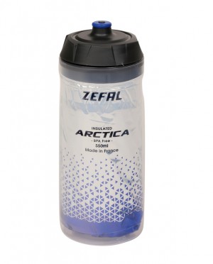 Borraccia Zefal Arctica 55 - 550ml, argento/blu