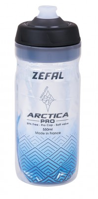 Borraccia Zefal Arctica Pro 55 - 550ml, argento-blu