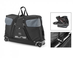 Borsa bici Elite Borson - nero/grigio, per una bici