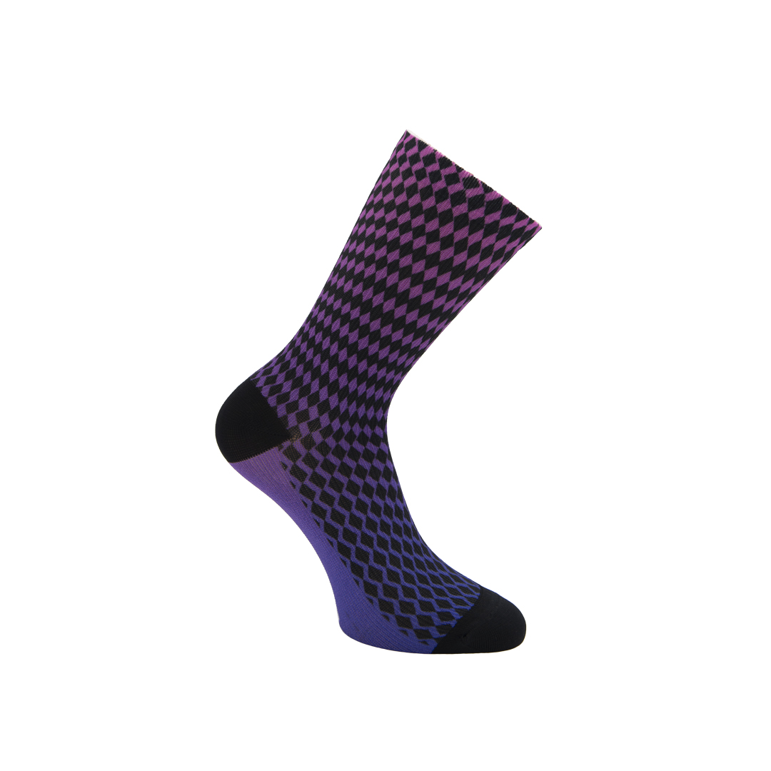 Calza ciclismo Bee1 Diamond PURPLE