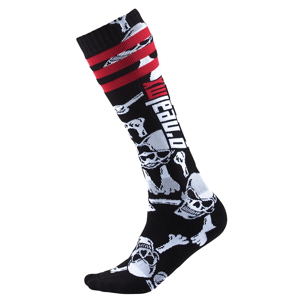 Calze O`Neal PRO MX SOCK Crossbones UNICA BLACK/WHITE