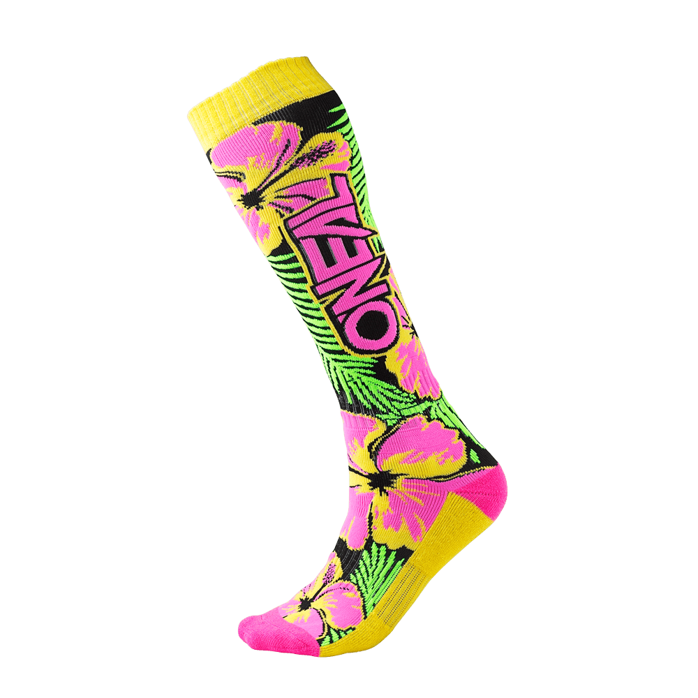 Calze O`Neal PRO MX SOCK Island UNICA PINK/GREEN/YELLOW