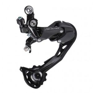 Cambio Shimano Alivio RD-M3100GS - 9-vel. Shadow, argento/nero,