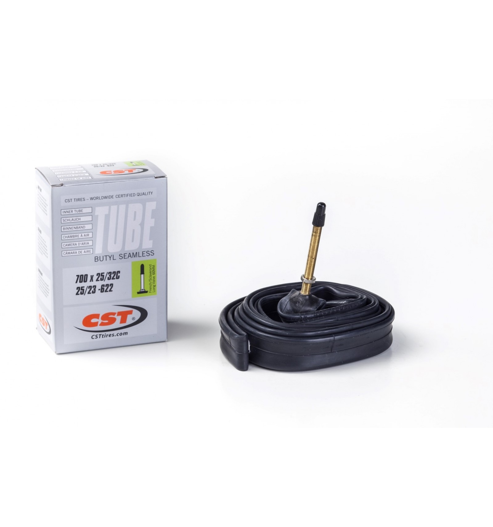 Camera d'aria CST 28" 700 x 25 / 32 Valvola Presta 60 mm.  