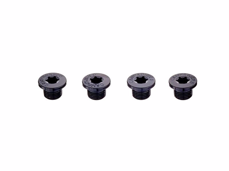 Kit viti ruota dentata Campagnolo - nero per pedivelle Ekar