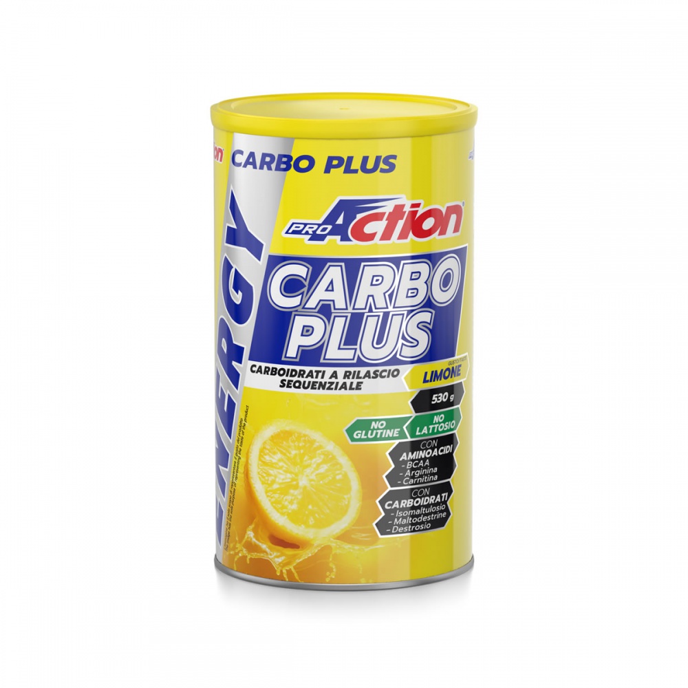 ProAction CARBO PLUS Limone - Barattolo 530 g.  