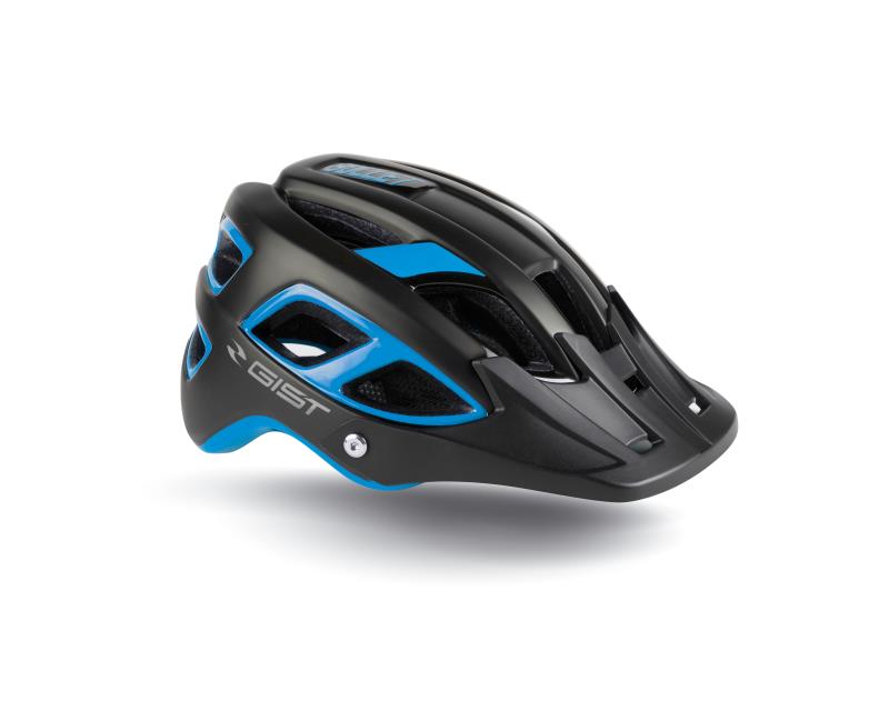 Casco Gist Bullet NERO - AZZURRO