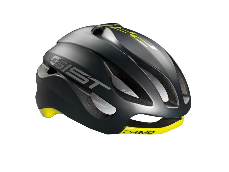 Casco Gist Primo NERO - GIALLO FLUO