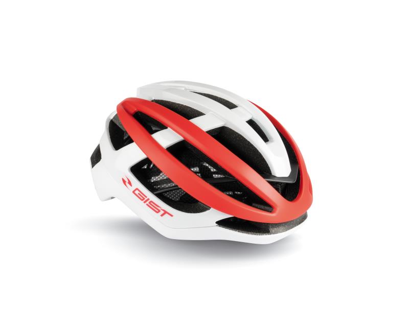 Casco Gist Sonar BIANCO - ROSSO