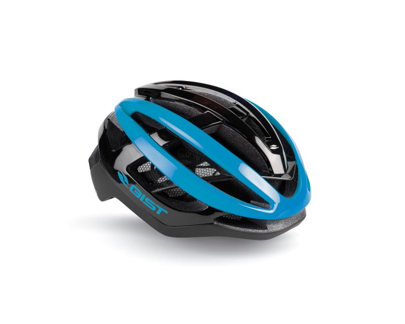 Casco Gist Sonar NERO - AZZURRO