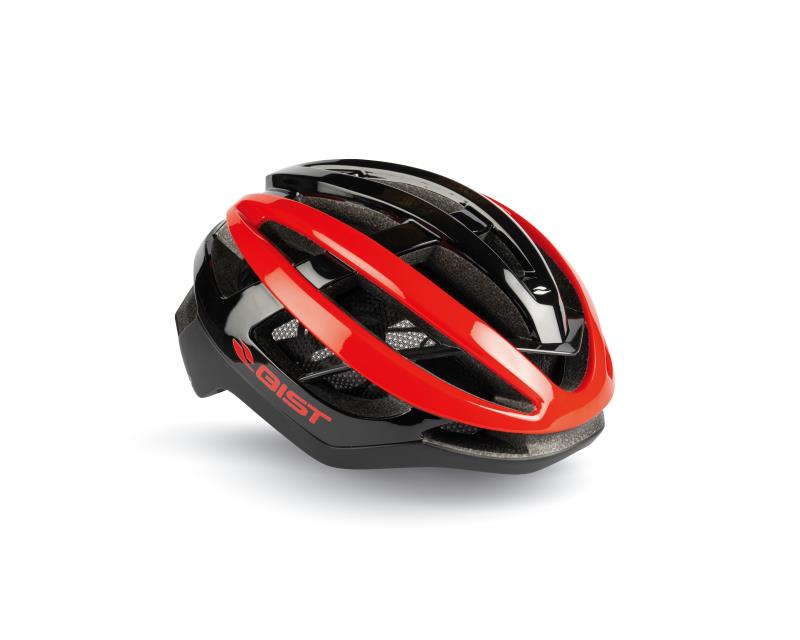 Casco Gist Sonar NERO - ROSSO