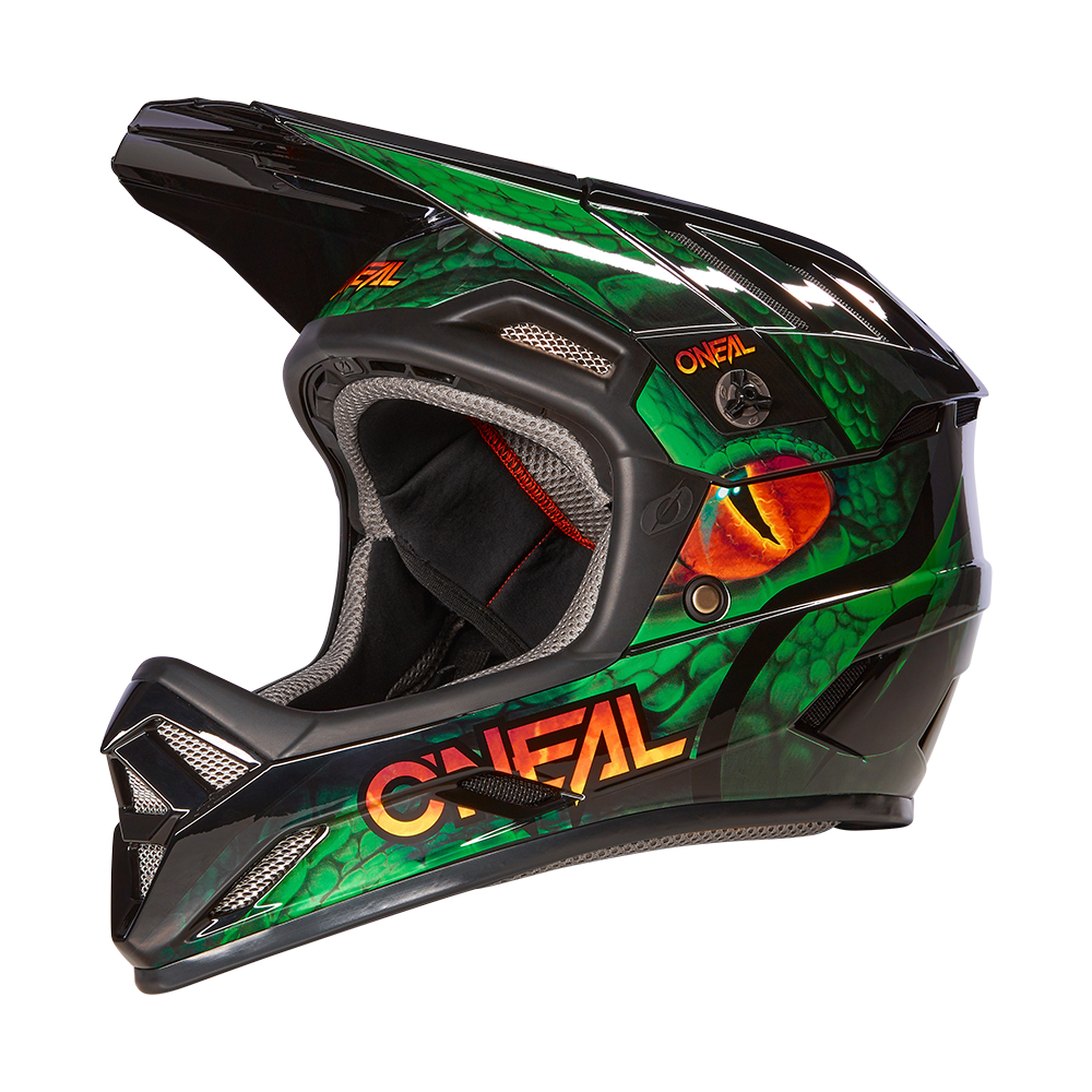 Casco MTB O'Neal BACKFLIP Viper NERO / VERDE