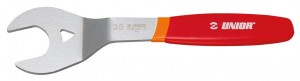 Chiave piatta Unior - rosso, p. tubo sterzo 36mm - 1616/2DP-US