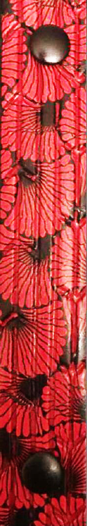 Cintura di copertone verniciato Cingomma YOUTATTOO Graphics Optical  RED