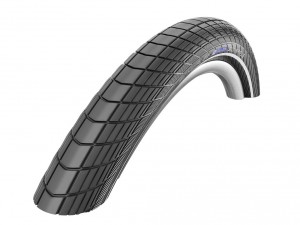 Copertone Schwalbe Big Apple HS 430 - 20x2.00"50-406 nero LS-nero rifl. RG EC