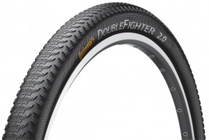 Copertone Conti Double Fighter III - 20x1.75" 47-406 nero/nero