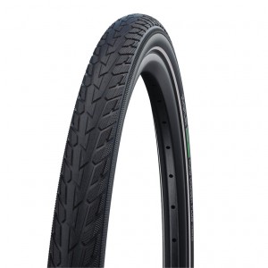 Copert.Schwalbe Road Cruiser HS484 Green - 26x1 3/8" 37-584 Tskin-int.biancoKG SBC