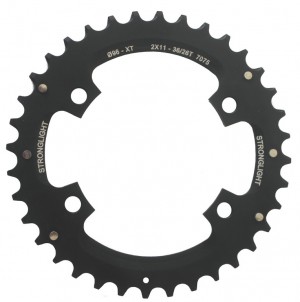 Corona Stronglight MTB Shimano 2x11 NERO