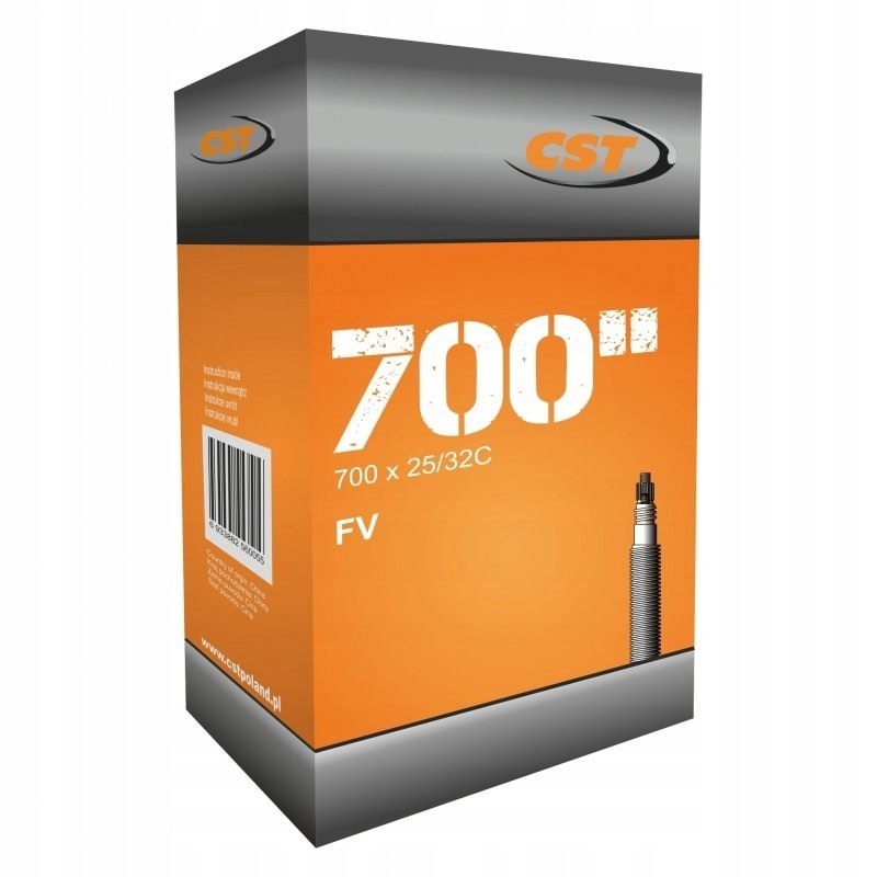 Camera d'aria CST 28" 700 x 25 / 32 Valvola Presta 48 mm.  