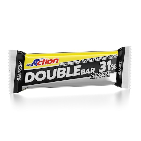 ProAction DOUBLE BAR 32% Cocco - Barretta 60 gr.  