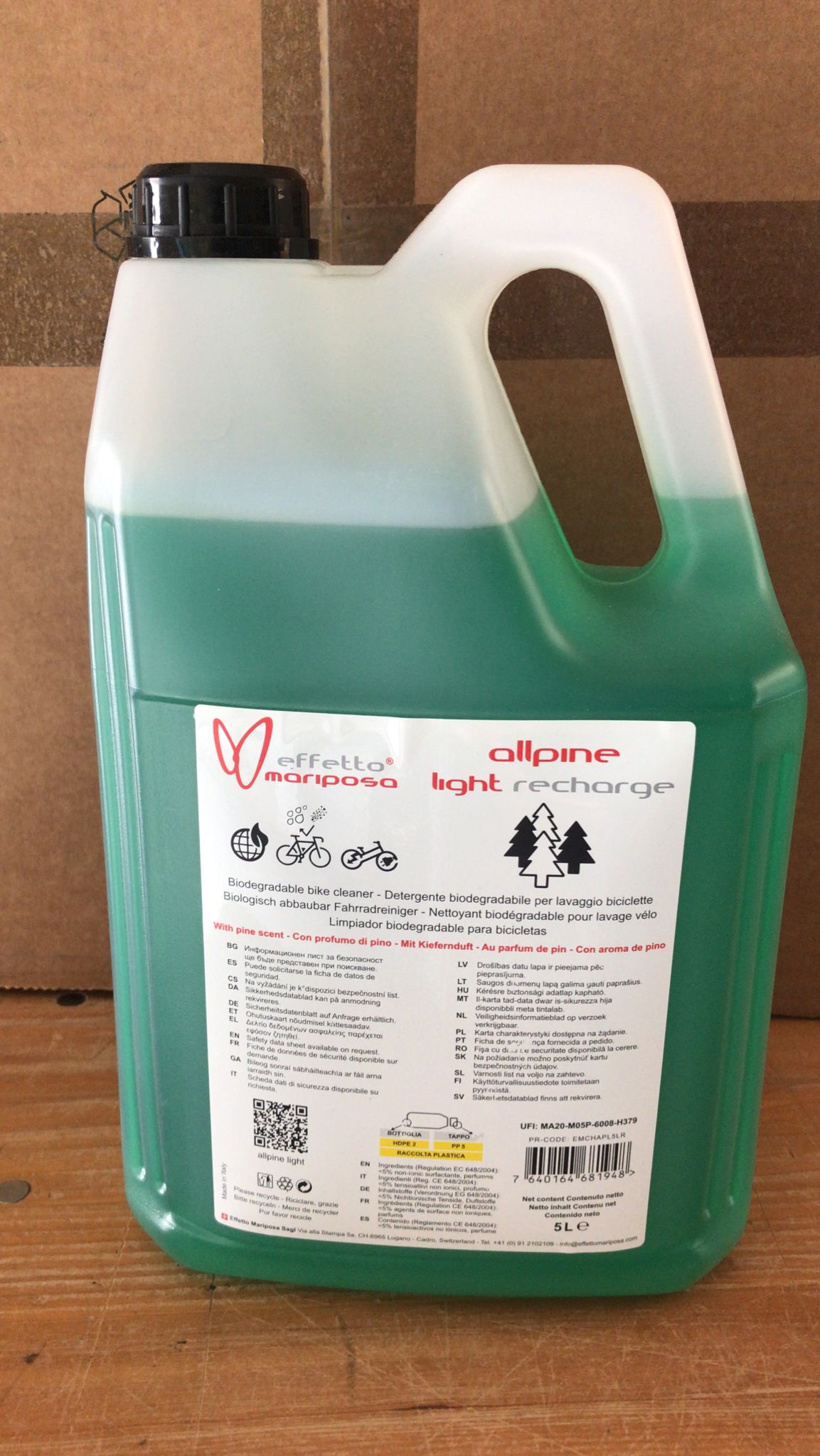 Effetto Mariposa Allpine light 5L. Recharge  