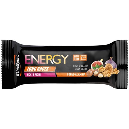 ETHICSPORT ENERGY LONG RACES Noci, Fichi - Barretta 40g.  