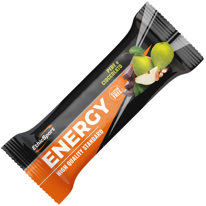 ETHICSPORT ENERGY Pera, Cioccolato - Barretta 35g.  