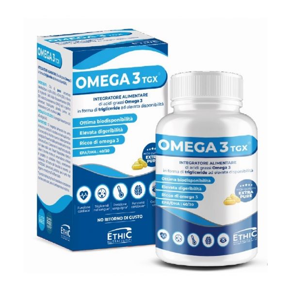 ETHICSPORT OMEGA 3 TGX - Barattolo 180 softgel  