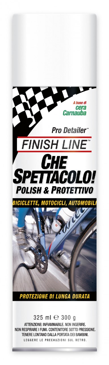 Finish Line Che Spettacolo! Spray Polish, Pulente e Protettivo 270 ml.  