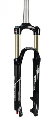 Forcella ammort SR SF16 RAIDON XC RLR - 27.5" nero opaco taper AHead 9mm 100mm