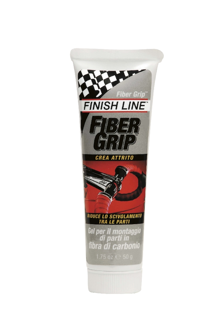 Gel Grippante in Tubetto Finish Line Fiber Grip per il montaggio di parti in Carbonio 50 g.  