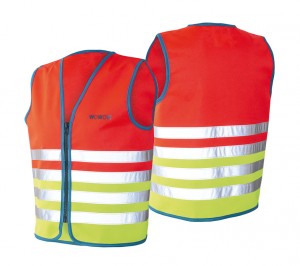 Gilet di sicurezza Wowow Wasabi ROSSO