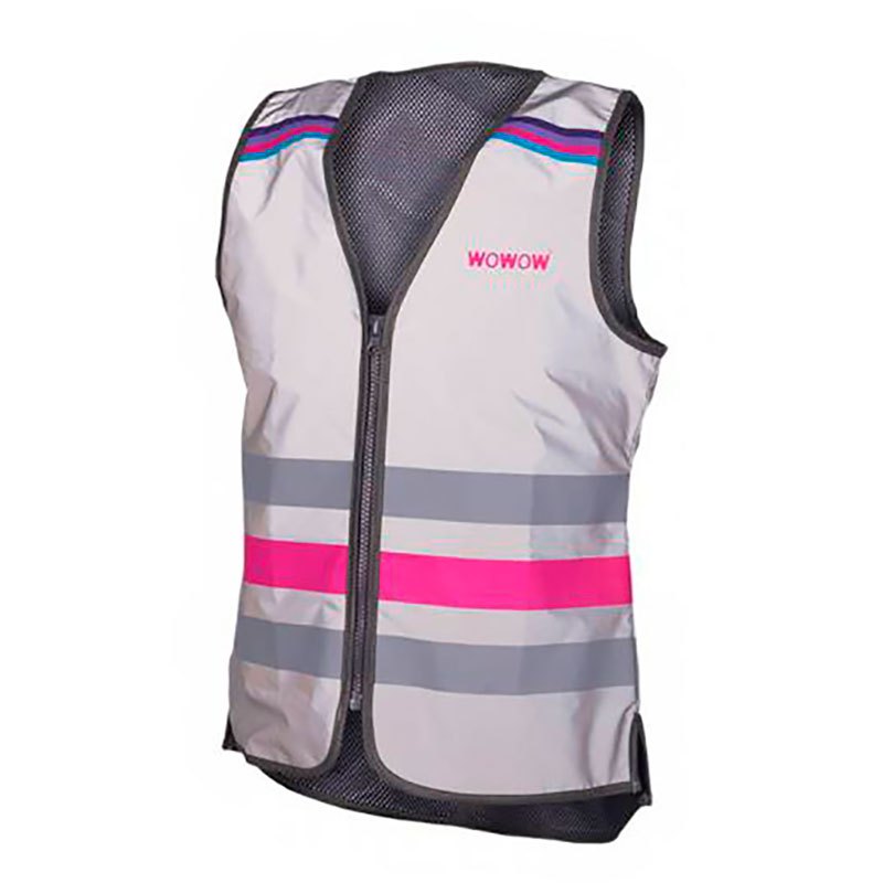 Gilet sicurezza Wowow Lucy Full riflet. GRIGIO