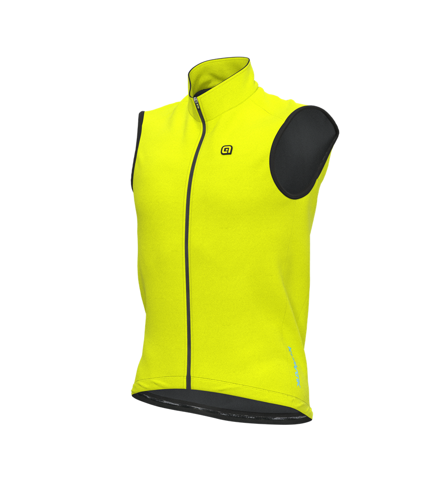 Gilet Smanicato Antipioggia Al RACING GIALLO FLUO