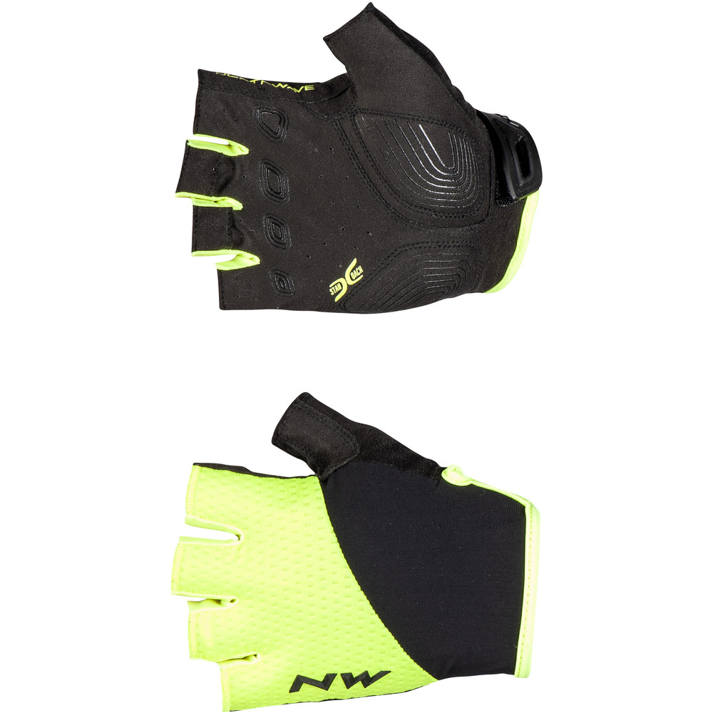 Guanti Ciclismo Northwave Fast Short Fingers Glove YELLOW FLUO-BLACK