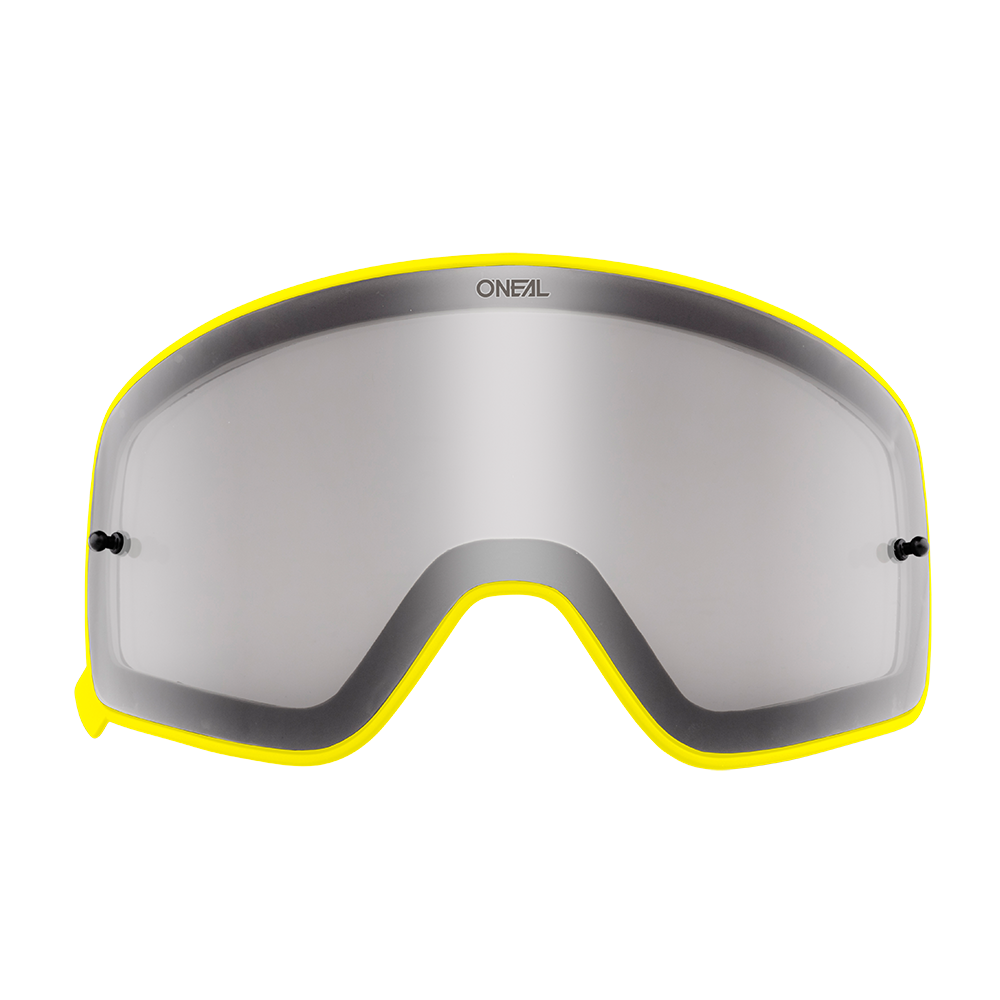 Lenti di ricambio grigia per maschere O'Neal B-50 con yellow frame  GRAY