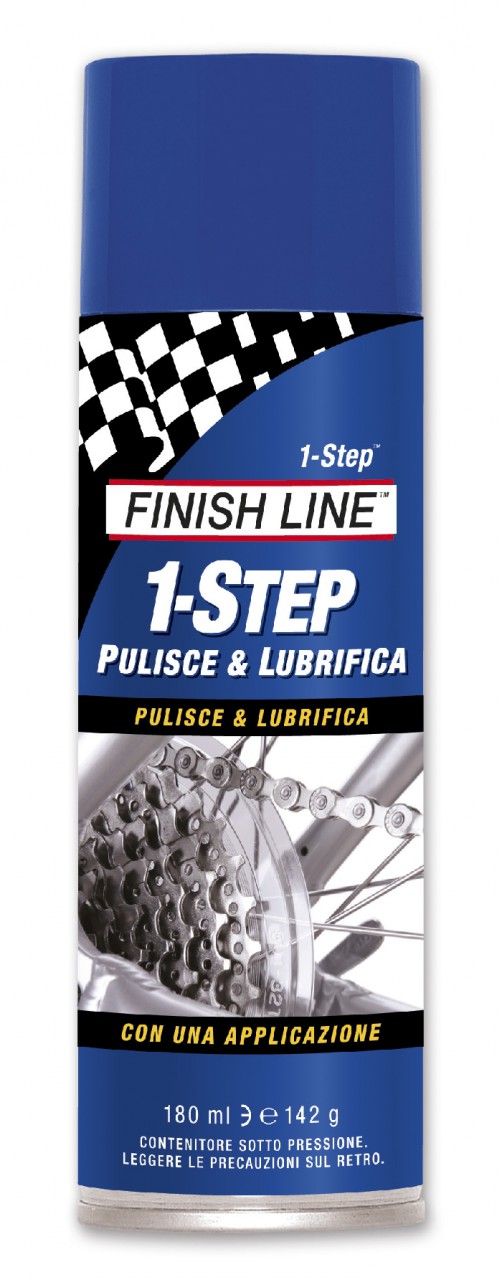 Lubrificante / Pulente Finish Line 2 in 1 Spray Aerosol 180 ml.  