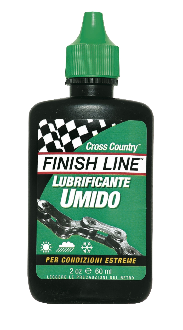 Lubrificante Umido Sintetico a Goccia Finish Line Cross Country 60 ml.  