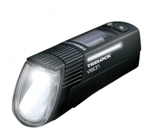 Luci al LED Trelock I-go Vision - LS 760 nero con supporto 