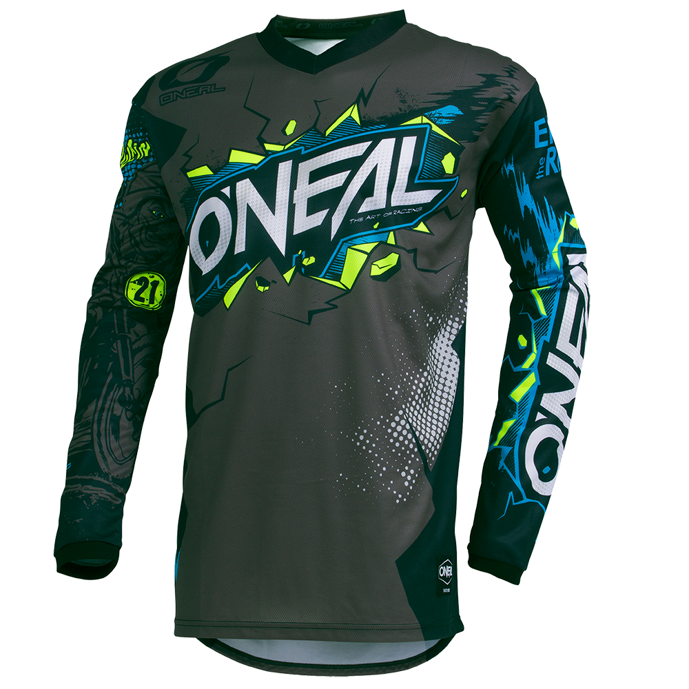 Maglia O'Neal maniche lunghe ELEMENT YOUTH Villain GREY