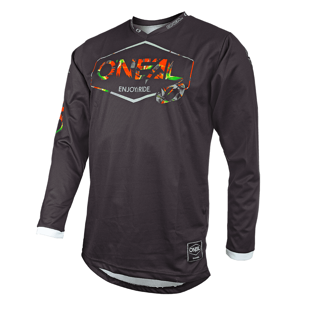 Maglia O'Neal maniche lunghe MAHALO Lush BLACK/MULTI