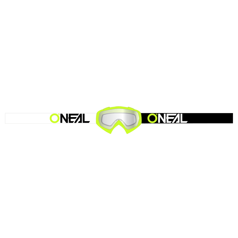 Maschera O'Neal B10 Twoface Clear UNICA HI-VIZ