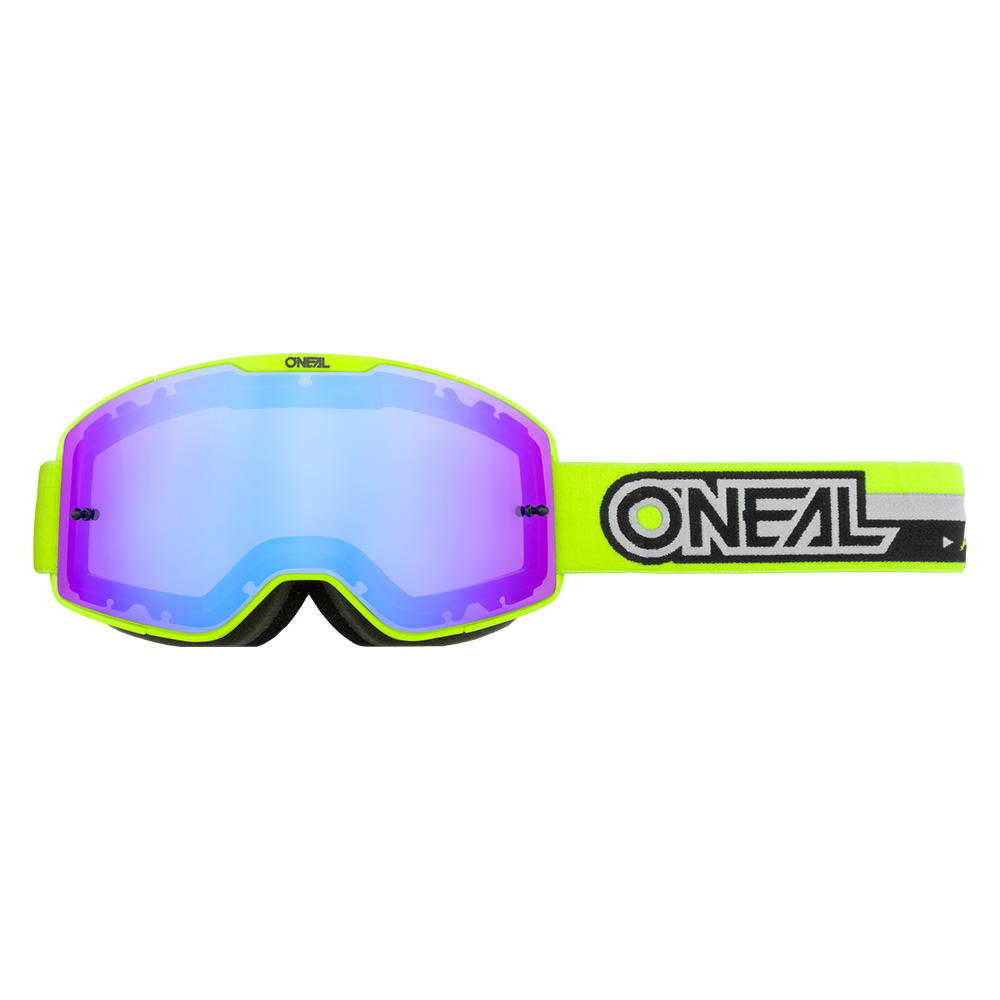 Maschera O'Neal B20 Proxy - Radium Blue UNICA NEON YELLOW/BLACK