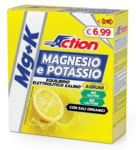 ProAction MG+K MAGNESIO E POTASSIO- Bustina 10 gr..  